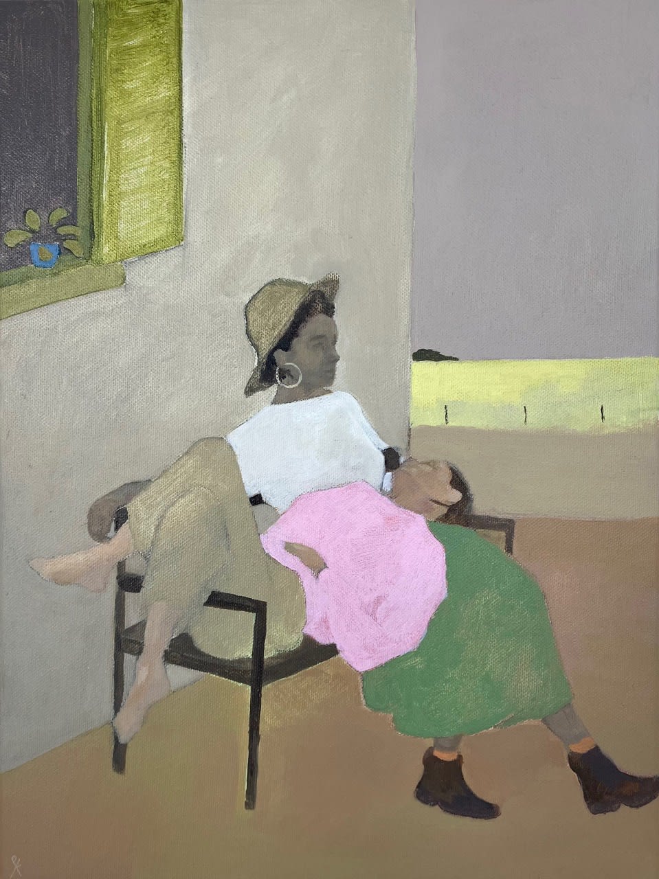 Emily Kirby, Mornings in the Village, 2025