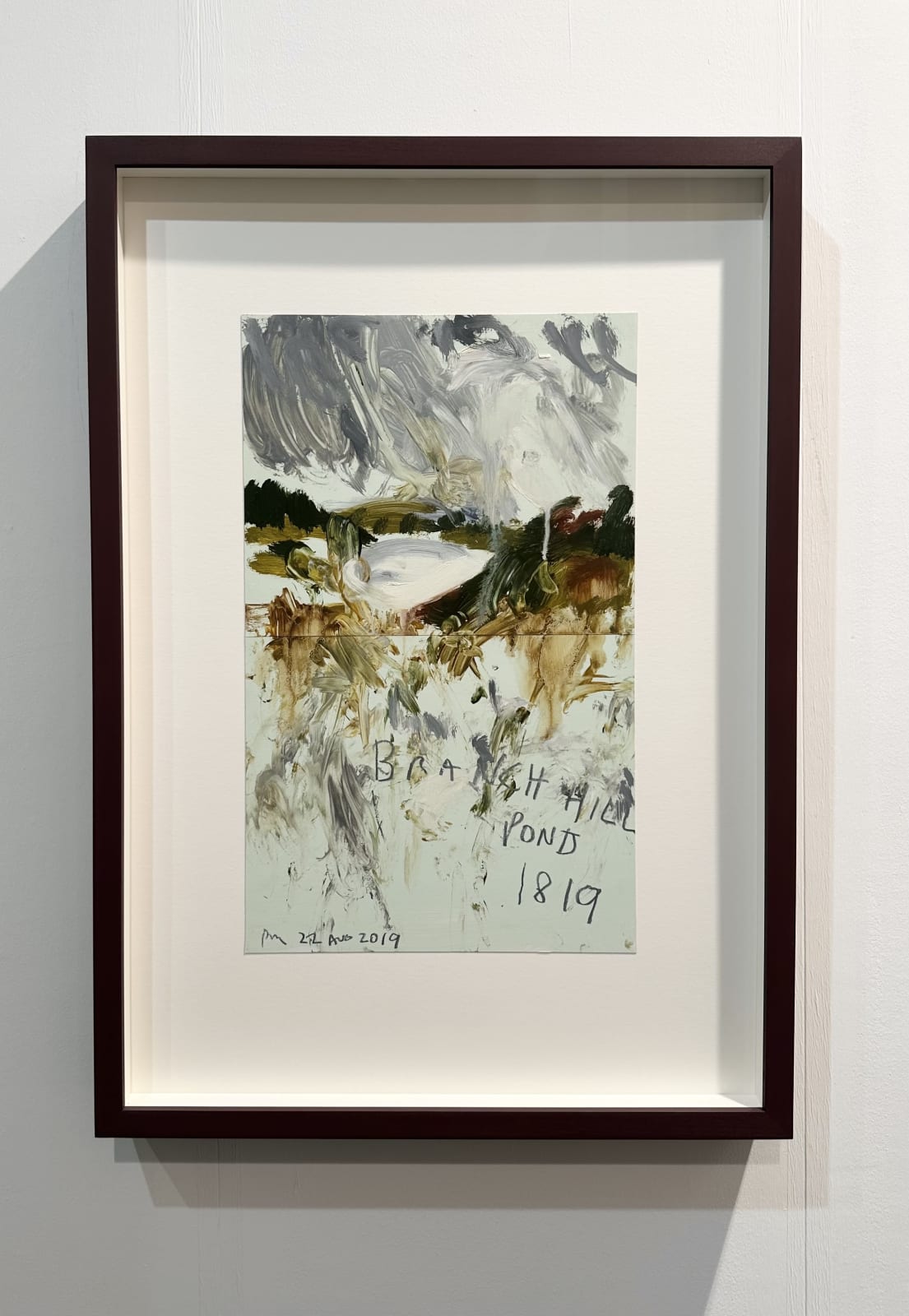 Philip Maltman, Branch Hill Pond 1819 22.8.19