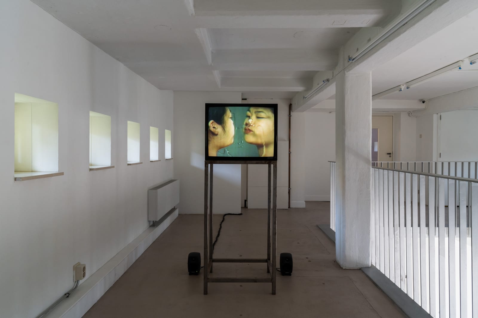 Installation view of Patty Chang's Fountain at A Tale of A Tub. Photo Gunnar Meyer