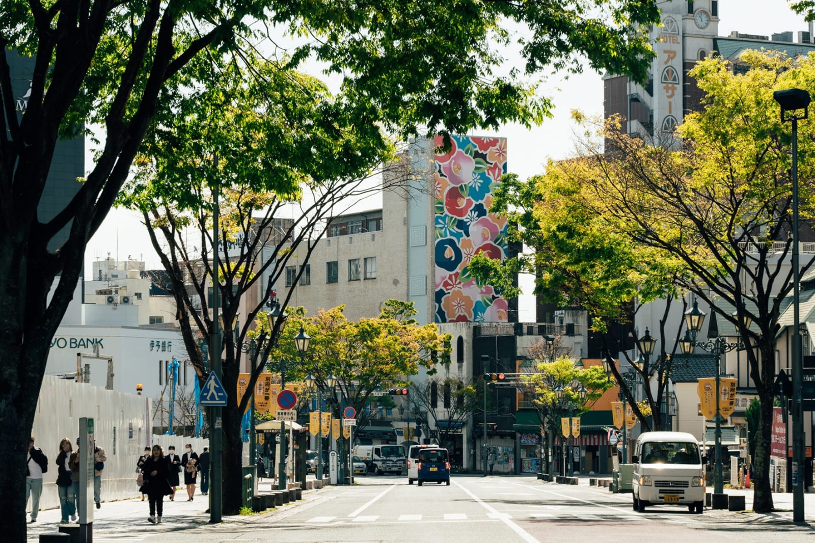 Michael Lin, Onsenbouquet, "Permanent Installation Beppu City", 2023. Photo by Shintaro Yamanaka.