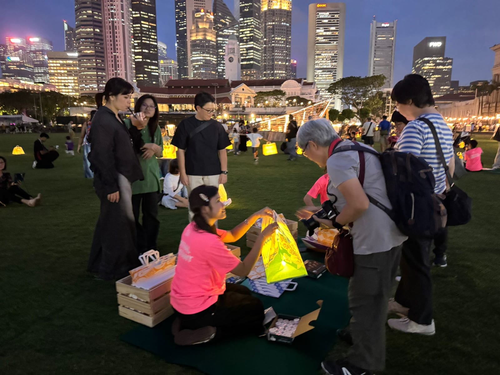 Michael Lin, Gathering on the Lawn, 2026, National Gallery Singapore. Courtesy of the artist.