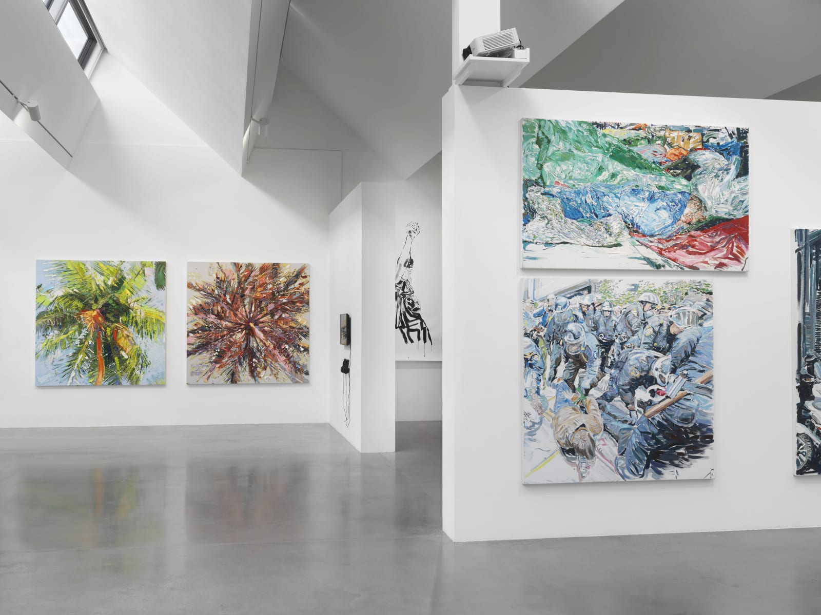 The Rise and Fall of Erik Schmidt, 2025, Exhibition view, Maschinenhaus M2, KINDL, © Erik Schmidt / VG Bild-Kunst, Bonn, 2025, Foto / Photo: Jens Ziehe