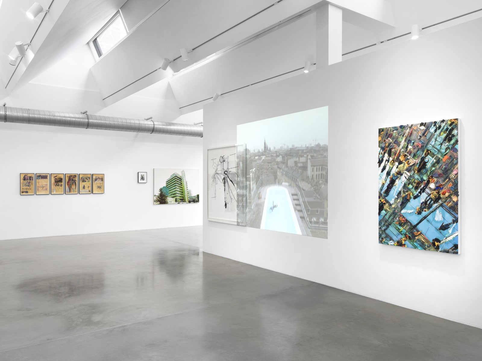 The Rise and Fall of Erik Schmidt, 2025, Exhibition view, Maschinenhaus M2, KINDL, © Erik Schmidt / VG Bild-Kunst, Bonn, 2025, Foto / Photo: Jens Ziehe