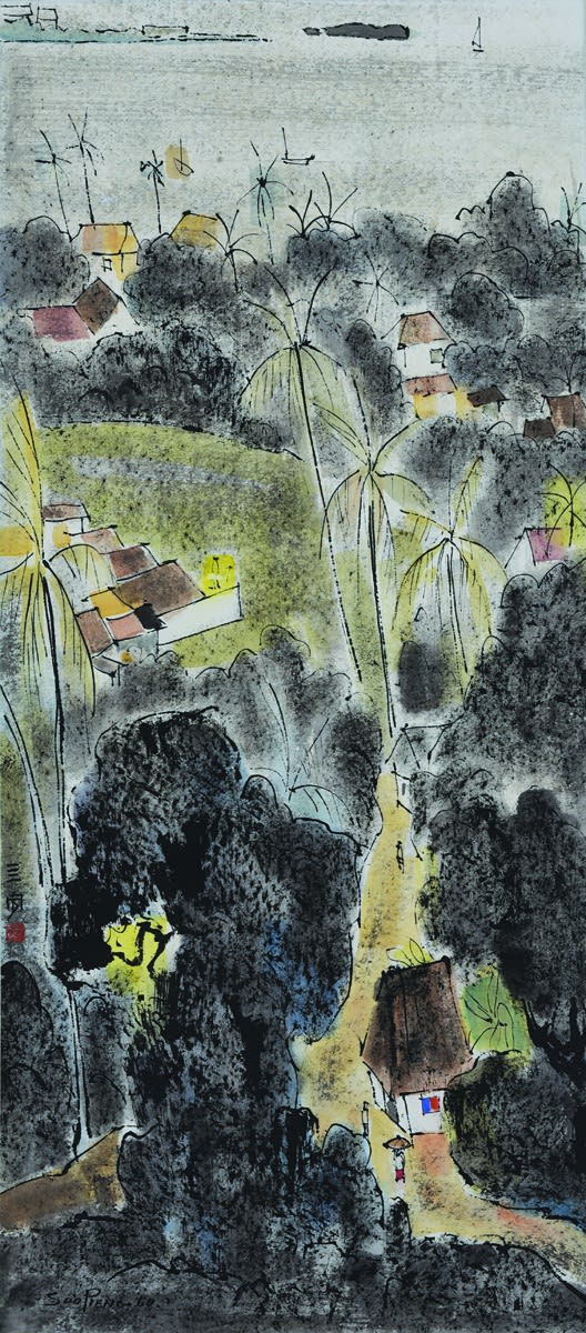 鍾泗濱 Cheong Soo Pieng, 濱海之景