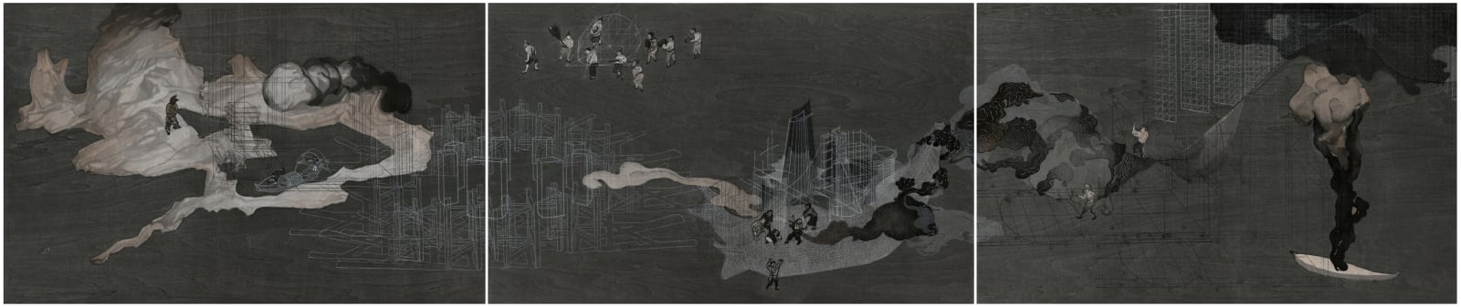 王啟凡 Wang Qifan, 時空沙盤
