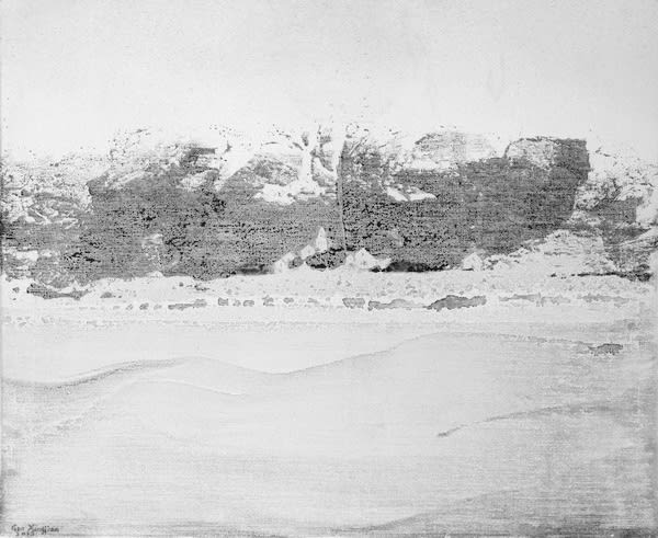 高行健 Gao Xingjian, 雪天
