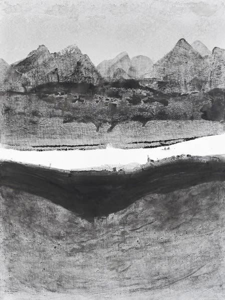 高行健 Gao Xingjian, 山深聞鷓鴣