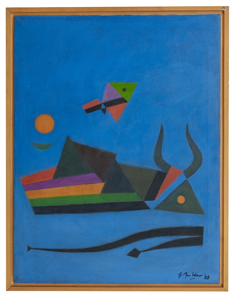 法賈希迪 Fadjar SIDIK, Blue and Fish