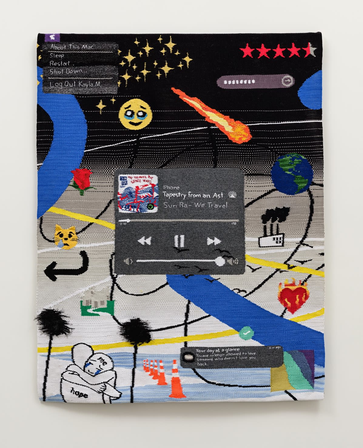 Kayla Mattes, Tapestry from an Asteroid