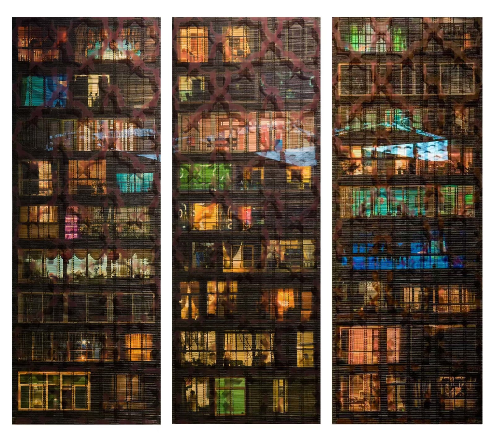 郭健濂 Guo Jianlian, 疊窗——洞窗四時