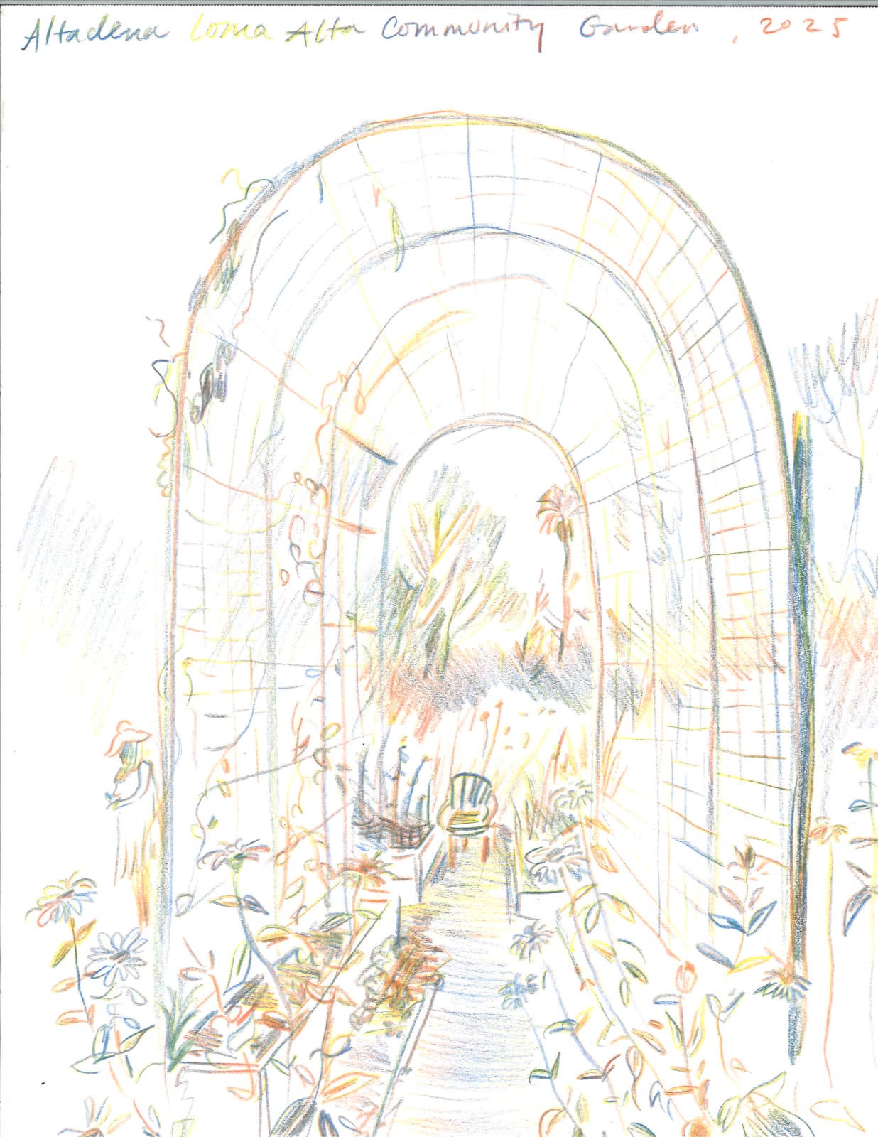 Michelle Blade, Community Garden Arch