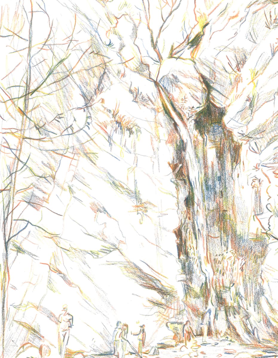 Michelle Blade, Altadena waterfall study