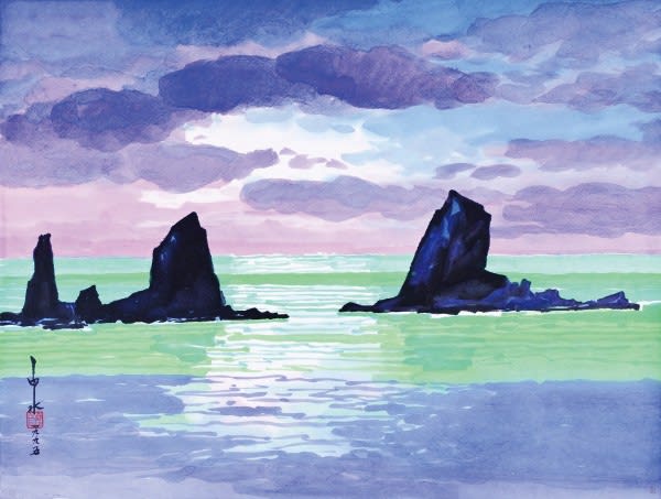 馬白水 Ma Paisui, 蘭嶼軍艦岩