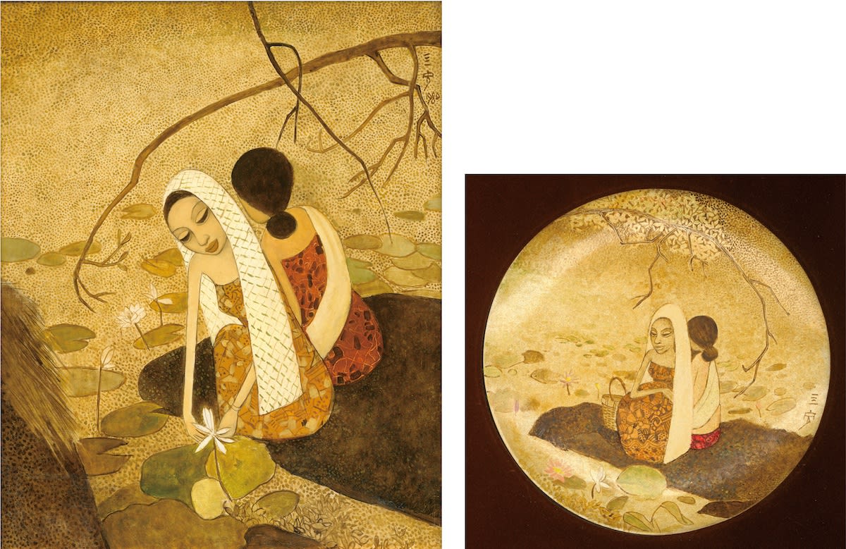 鍾泗濱 Cheong Soo Pieng, 採蓮