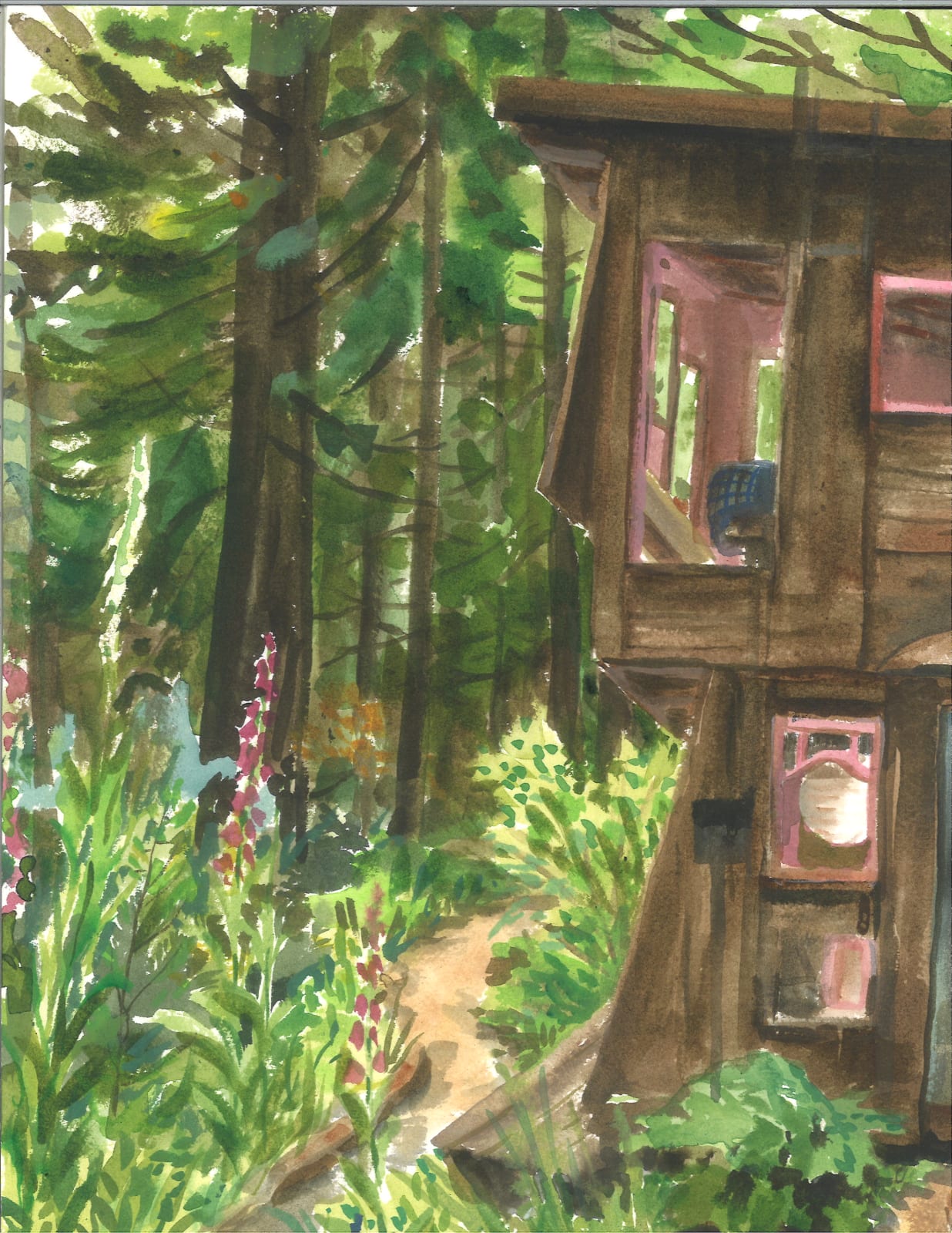 Michelle Blade, Salmon Creek Cabin