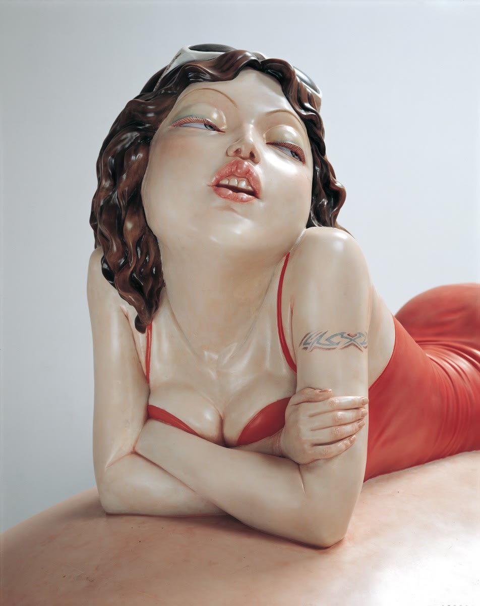 陳文令 CHEN Wenling, 香車美人(局部)
