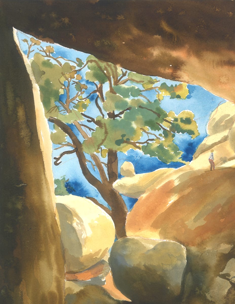 Michelle Blade, Olive in the Joshua Tree Keyhole