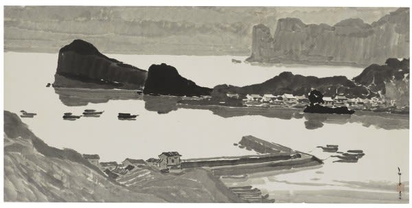 馬白水 Ma Paisui, 野柳月夜