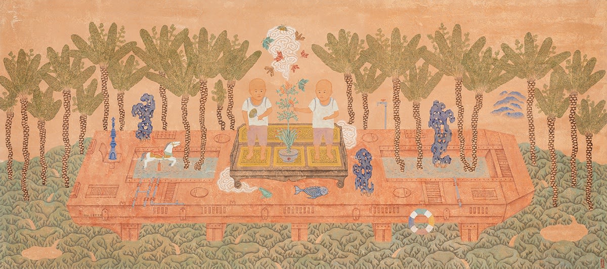 潘信華 Pan Hsinhua, 燃火圖