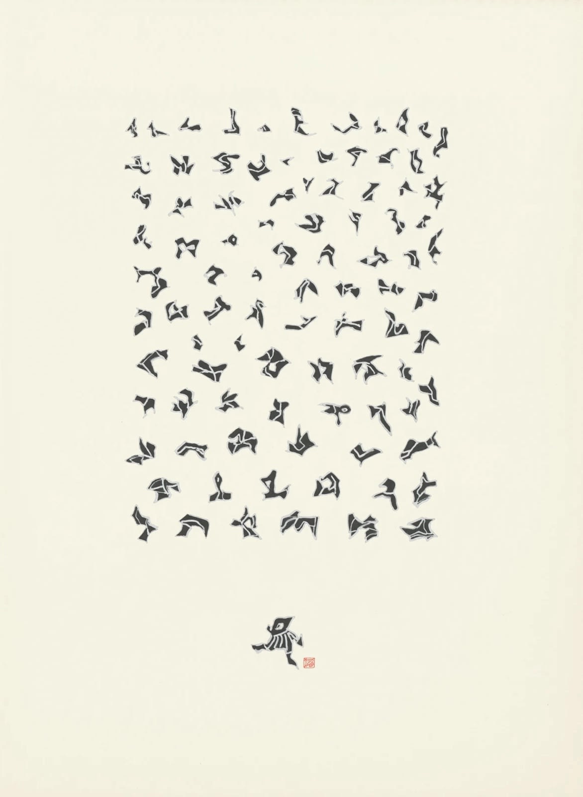 李真 LI CHEN, 銀黑素描 197.23-1