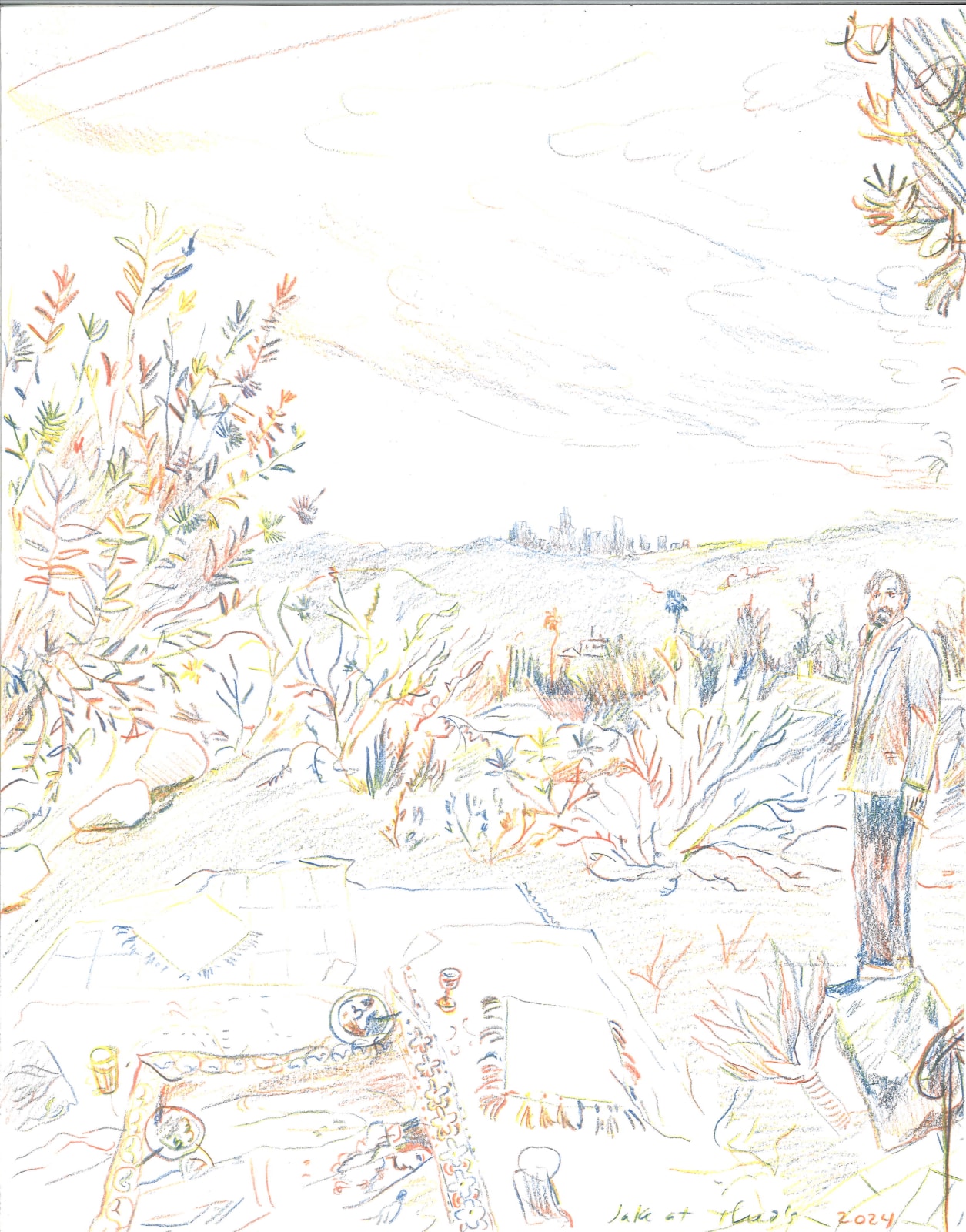 Michelle Blade, Jake and LA View