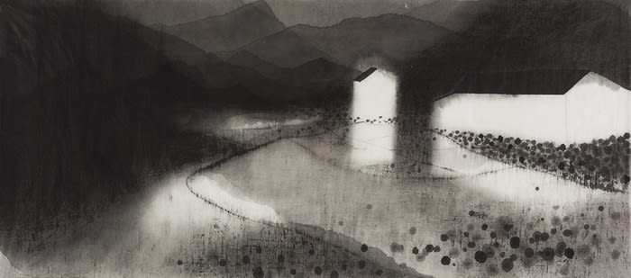 沈勤 SHEN Qin, 村-荷葉田田