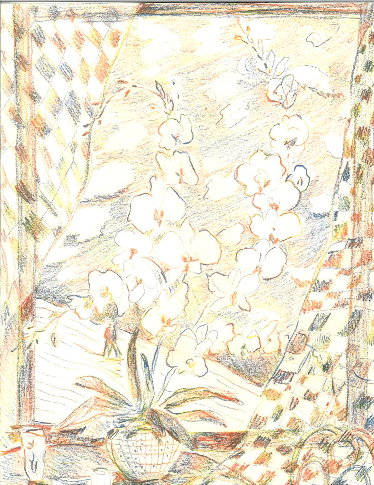 Michelle Blade, Orchid Commission Study