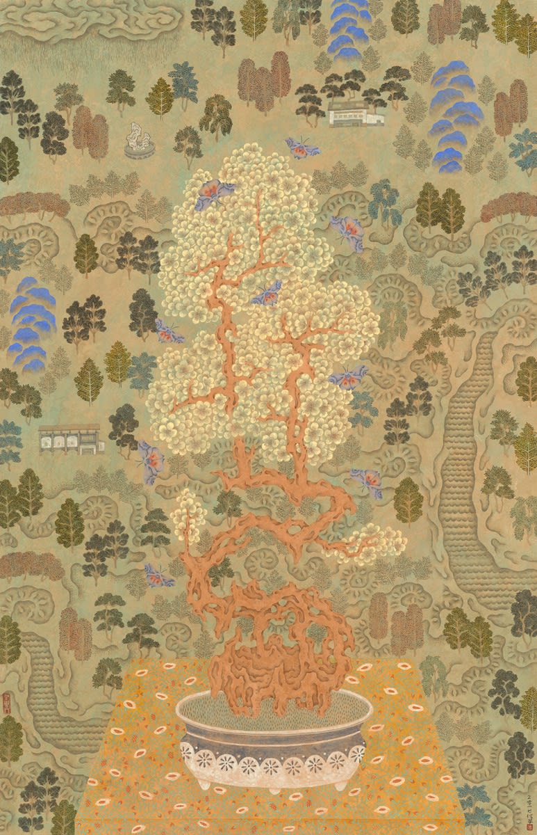 潘信華 Pan Hsinhua, 盆景圖