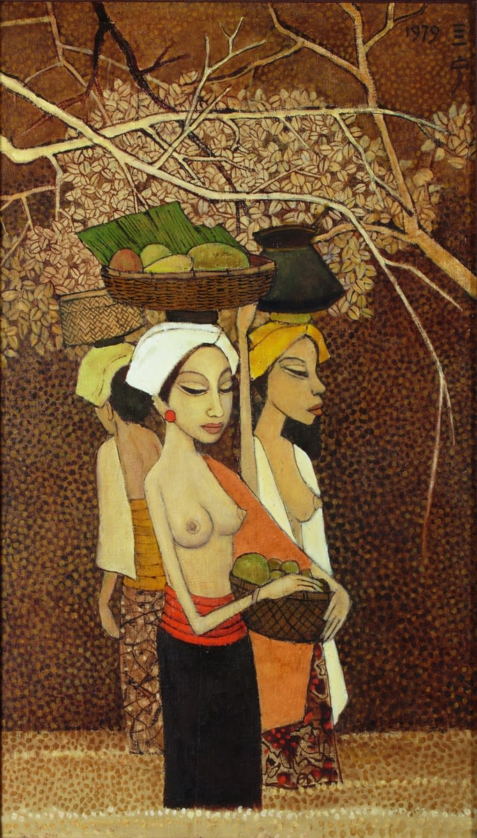 鍾泗濱 Cheong Soo Pieng, 市集