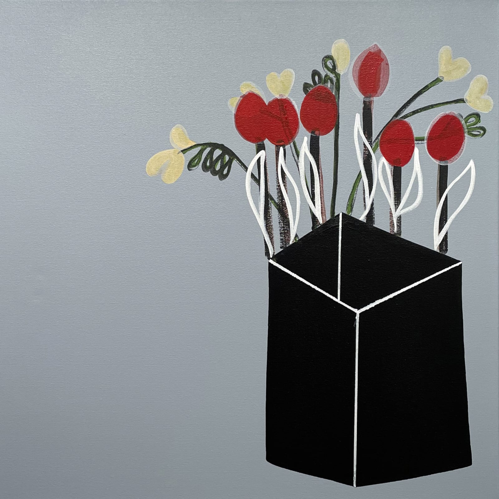 contemporary art, abstract still life