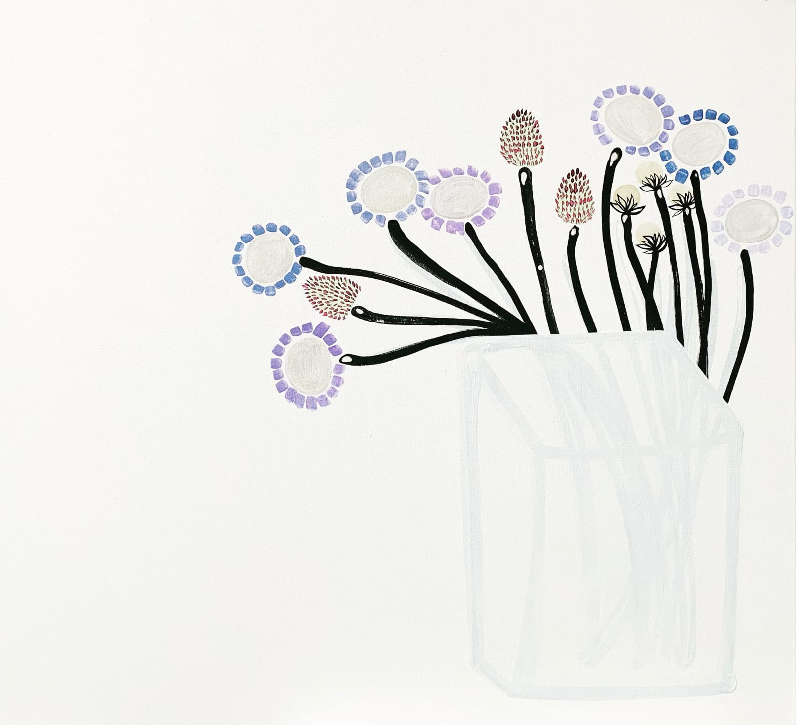 contemporary art, abstract still life