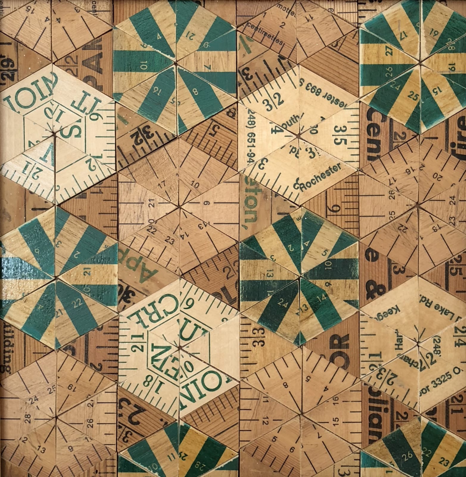 Rose Vickers, Green Pinwheel