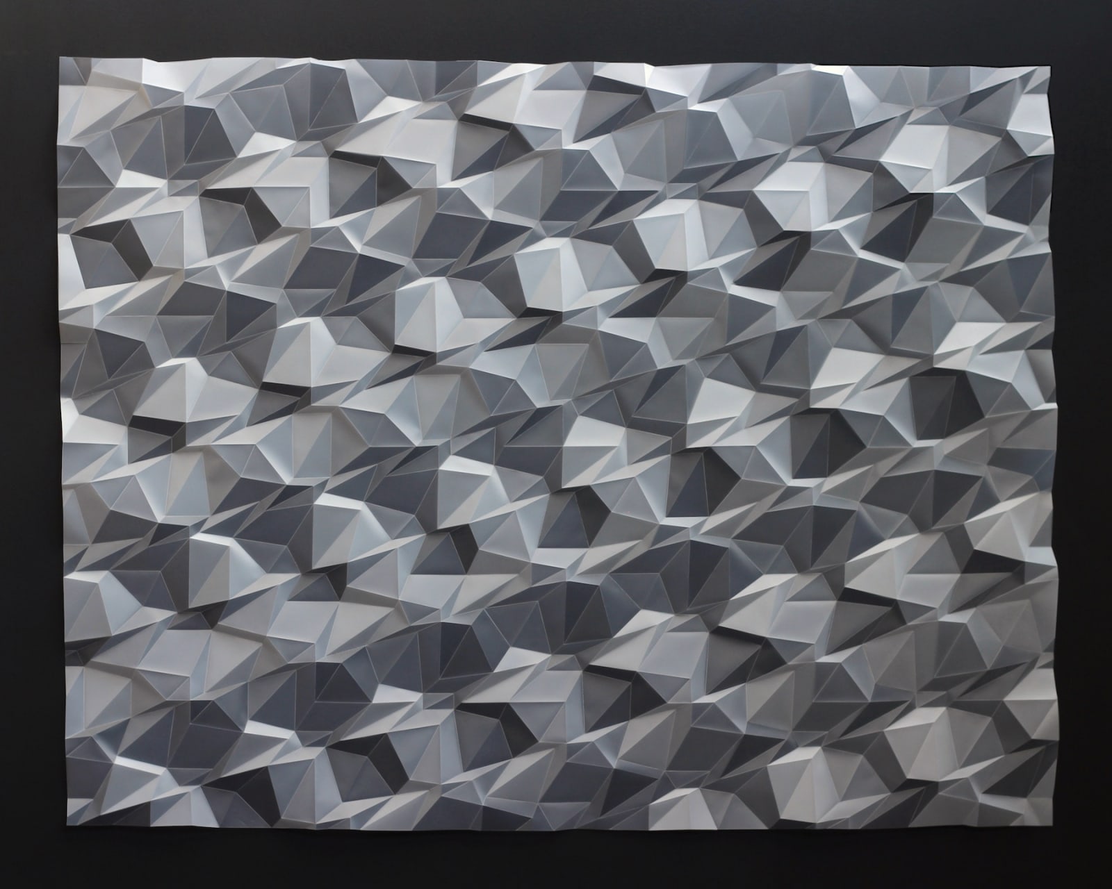 geometric paper contemporary art
