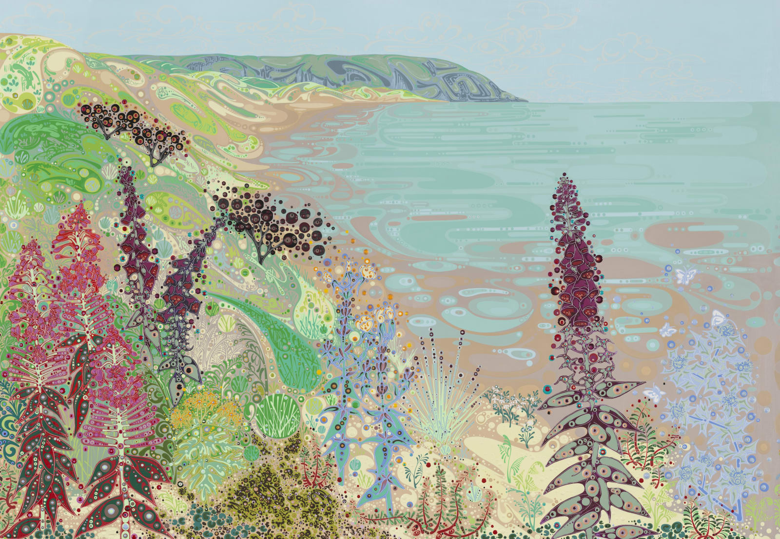 Katie Allen, Oxwich, Towards Crawley Woods