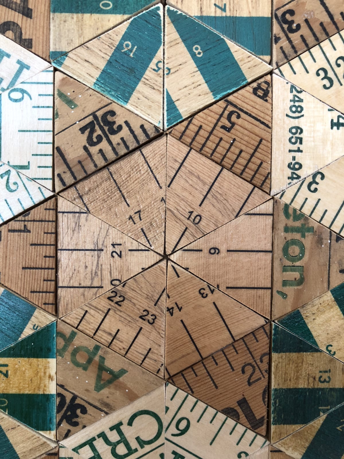 Rose Vickers, Green Pinwheel