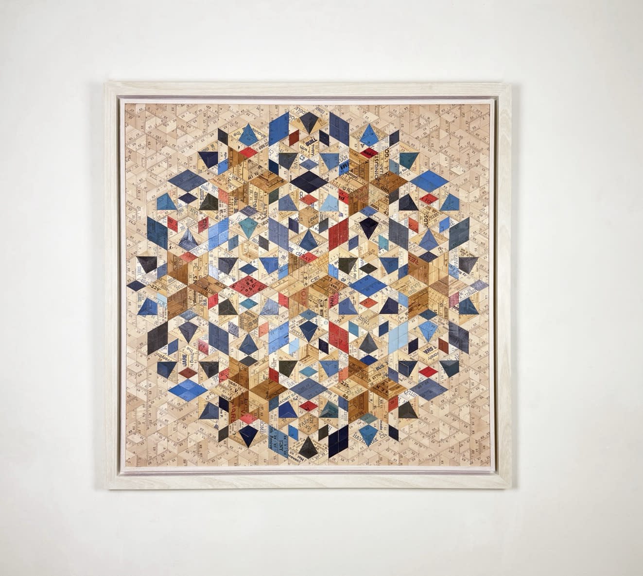 Rose Vickers, Kaleidoscope with Blue and Red