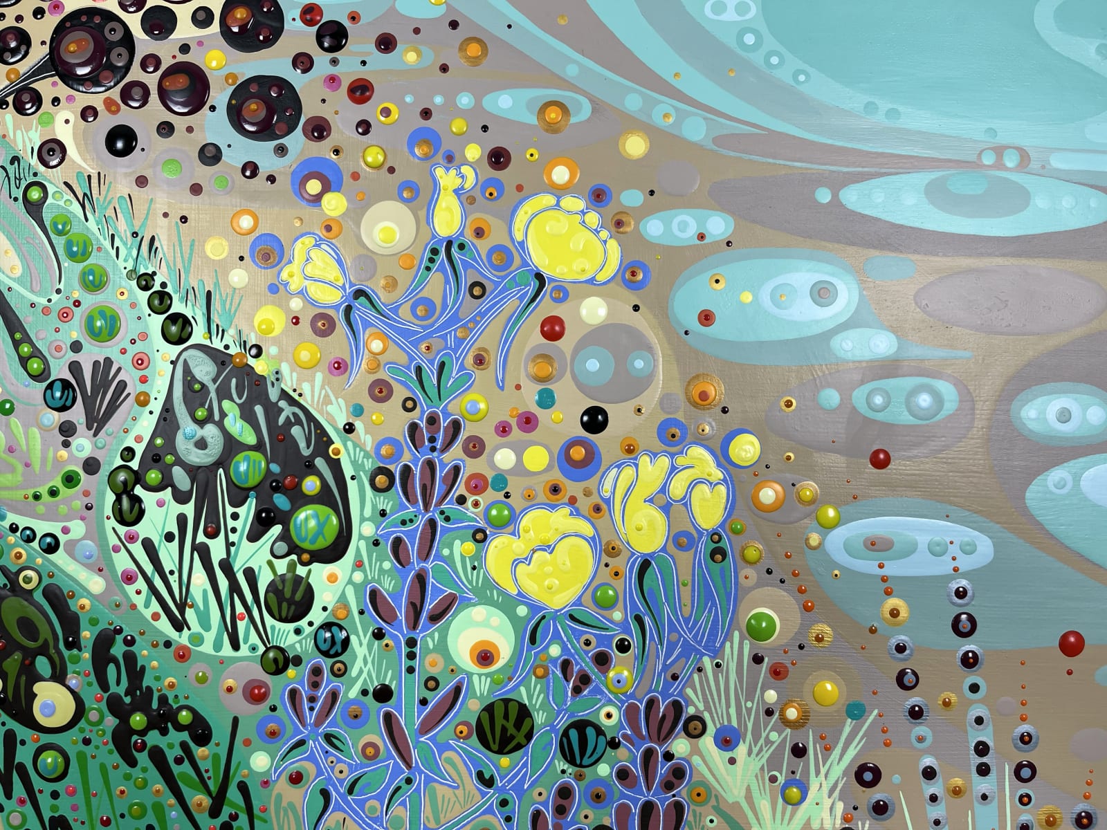 Katie Allen, Oxwich, Towards Crawley Woods