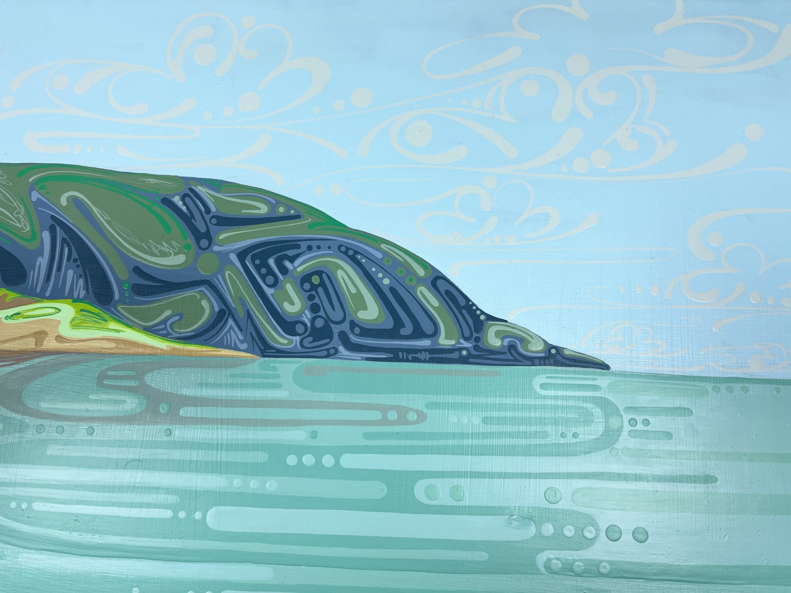 Katie Allen, Oxwich, Towards Crawley Woods