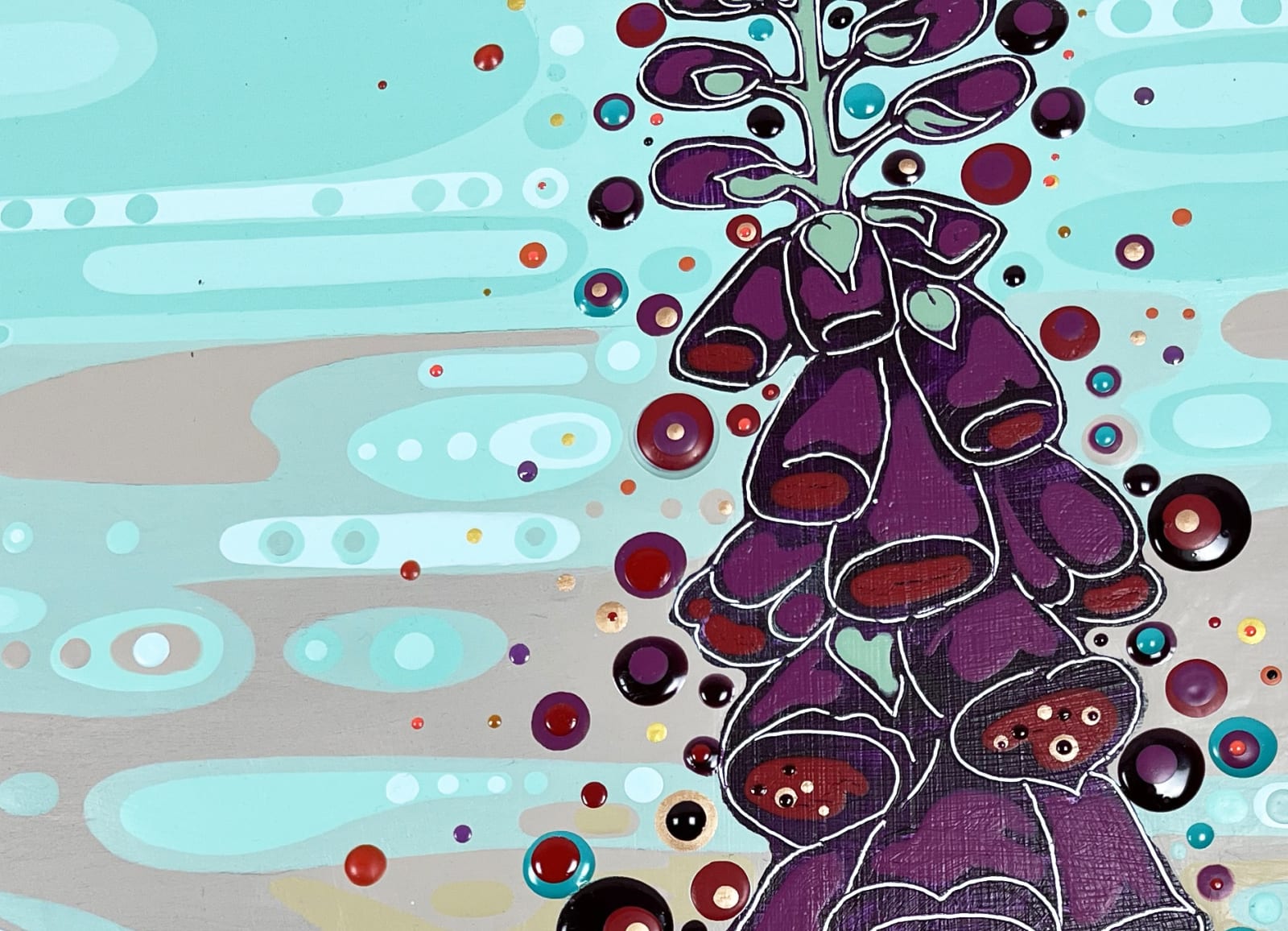 Katie Allen, Oxwich, Towards Crawley Woods