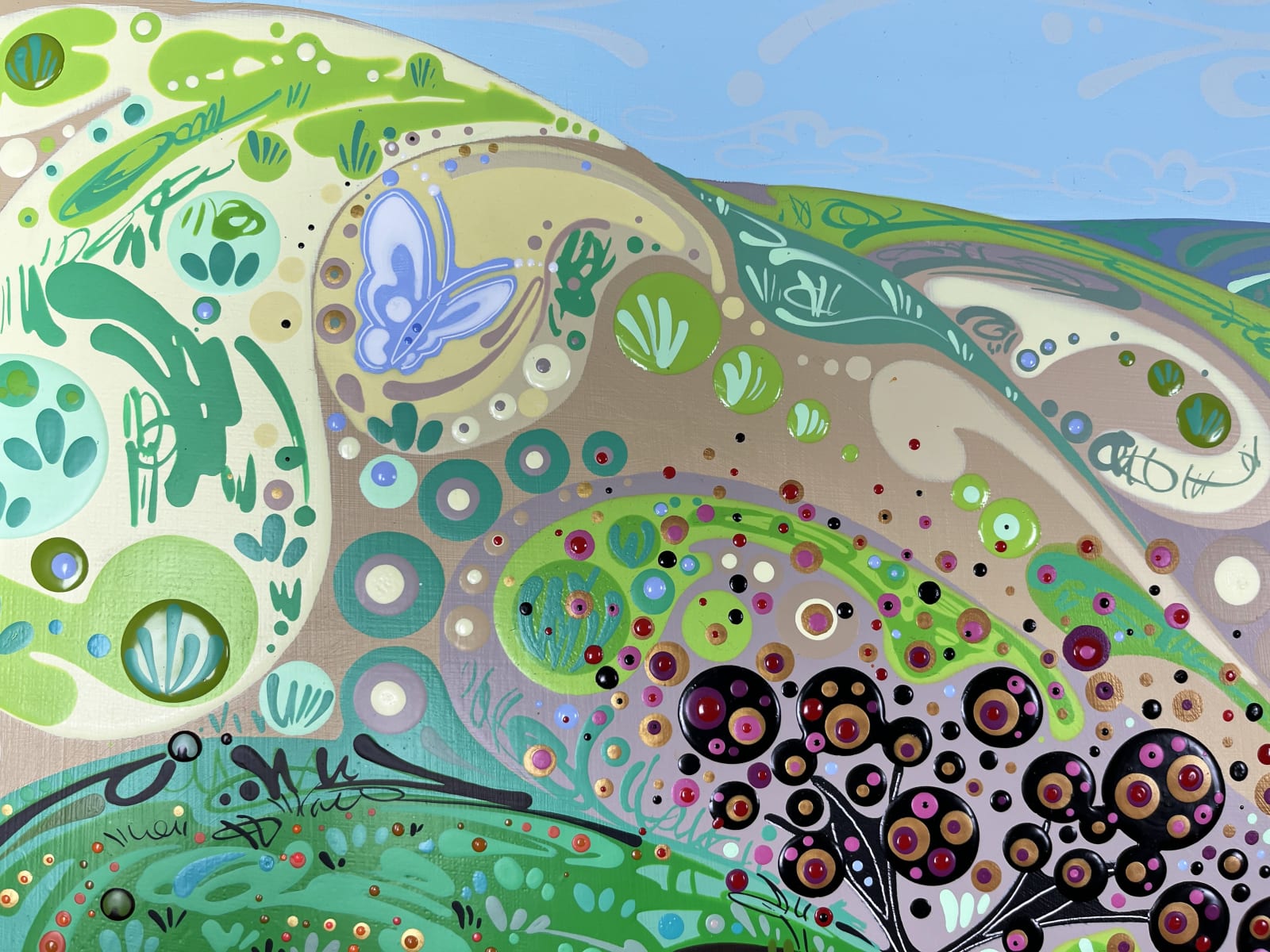 Katie Allen, Oxwich, Towards Crawley Woods