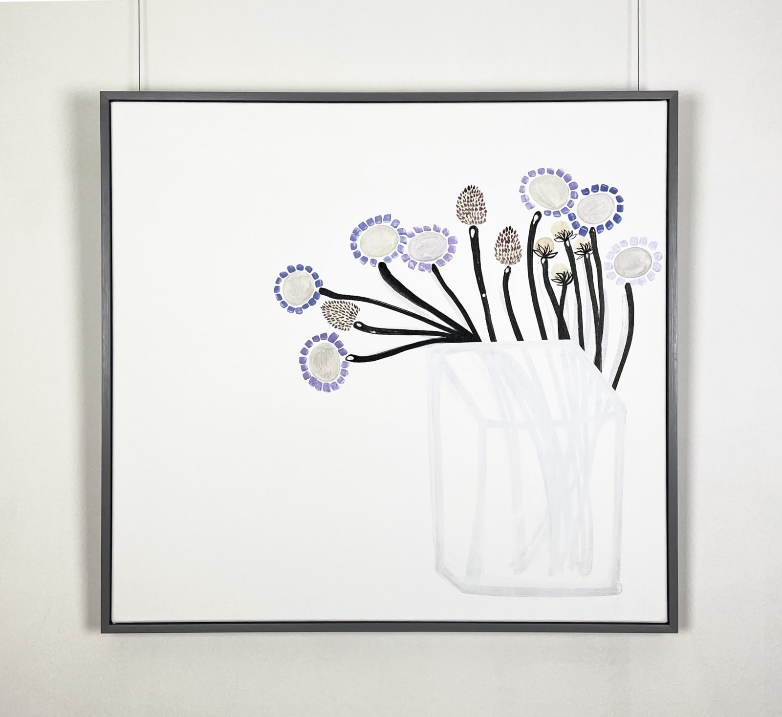 Jessica Cooper, Butterfly Blue Pincushion Flowers