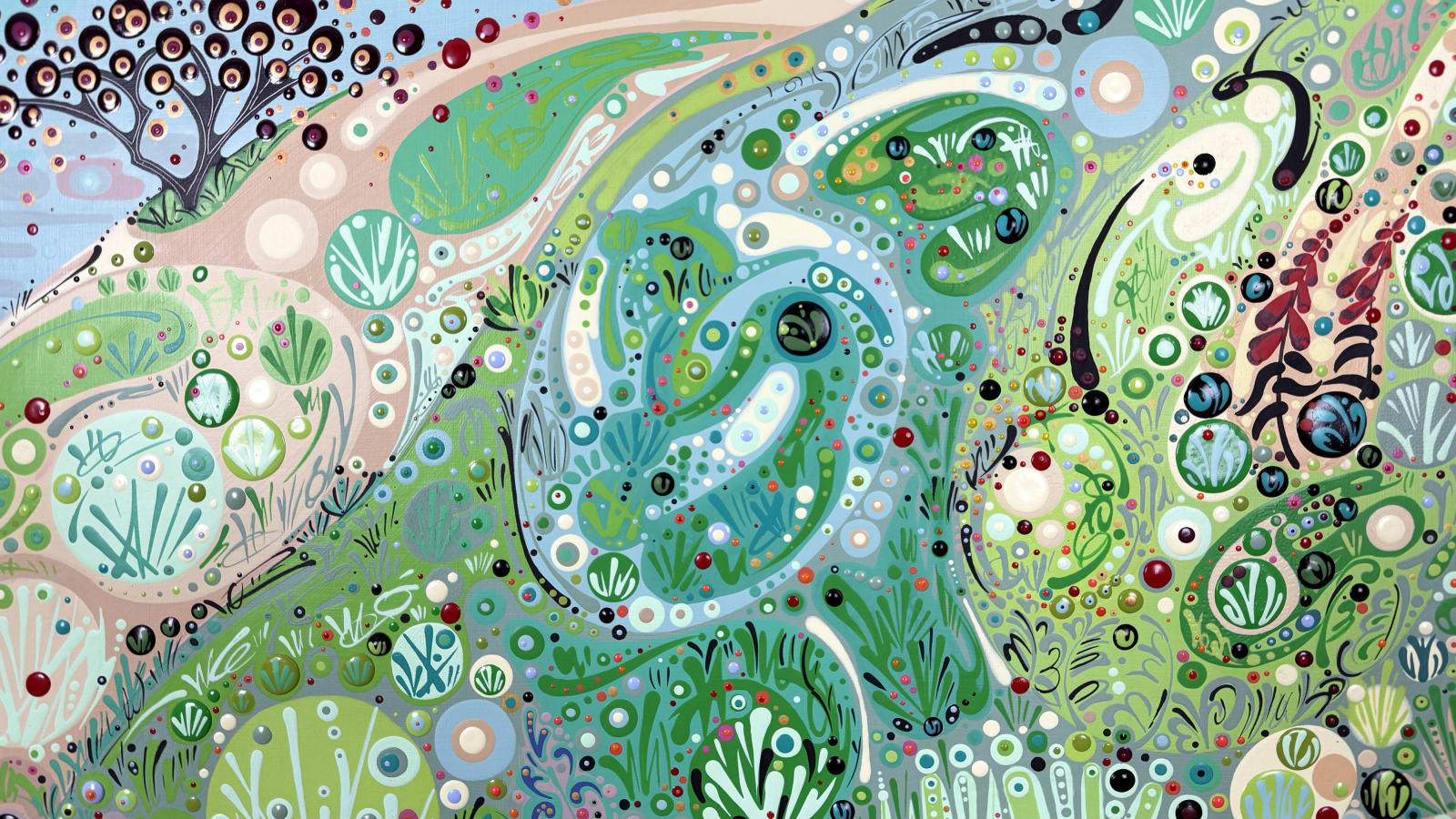 Katie Allen, Shore 3, Summer Dune and Sea