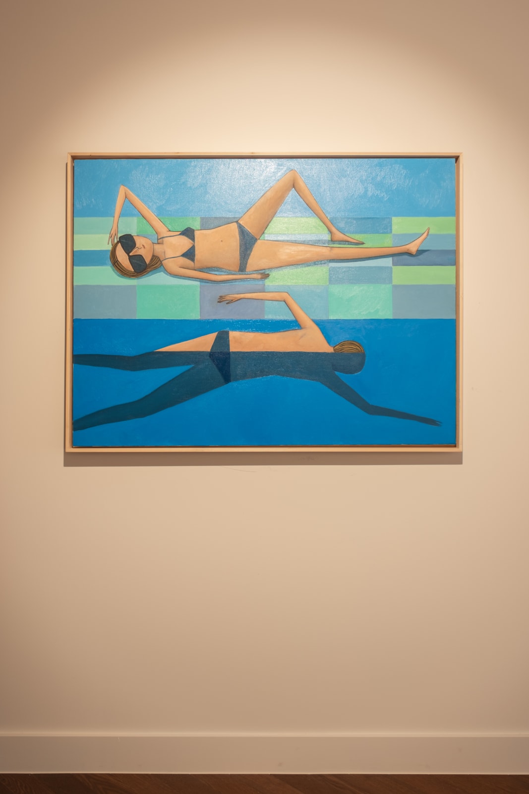 Piussi Giacomo, Laying by the pool, 2025