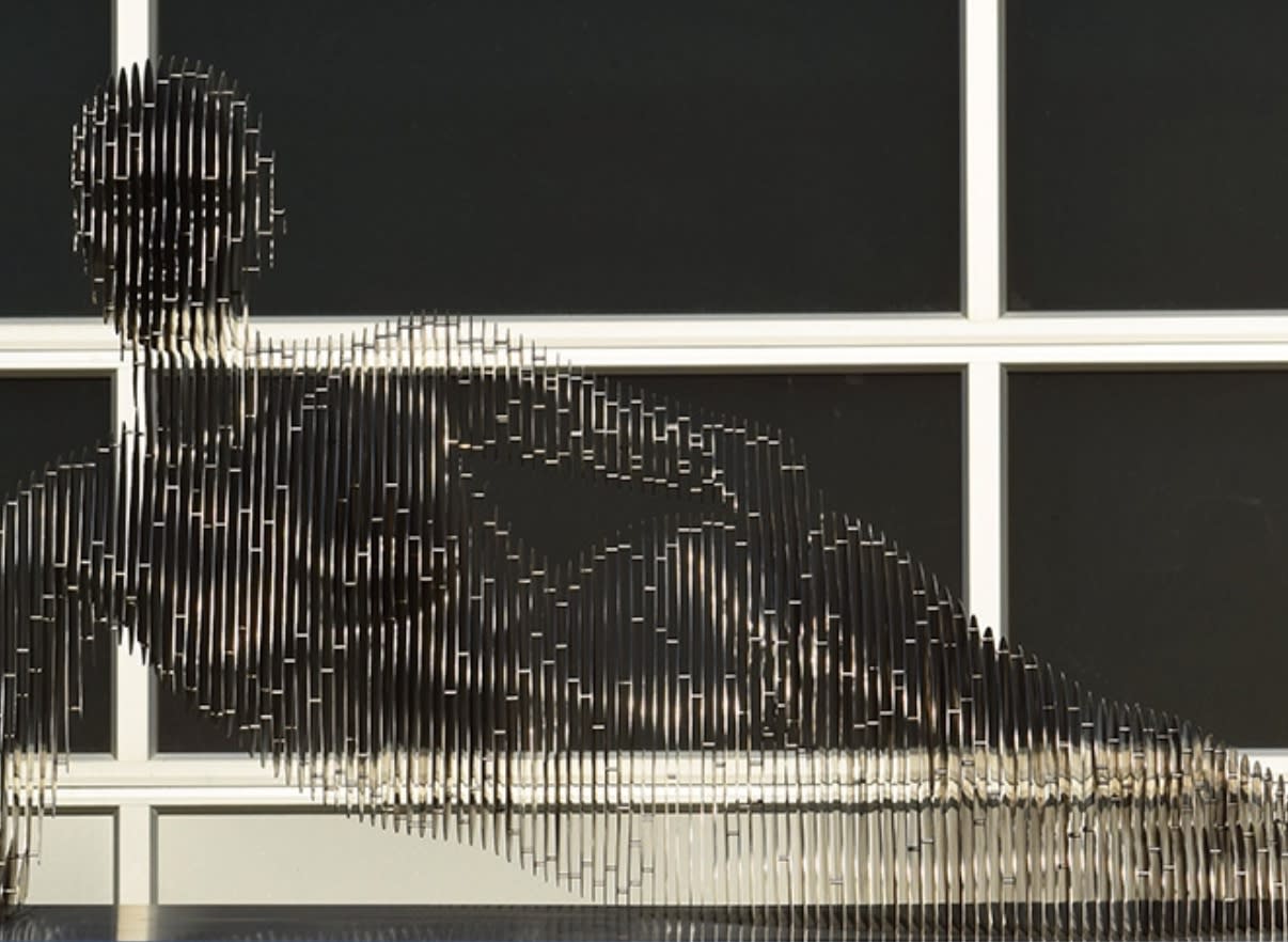 Julian Voss-Andreae, Reclining Woman, 2024