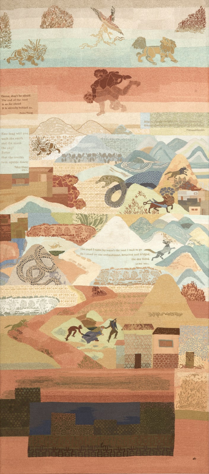 Nilima Sheikh, Across Land, 2024