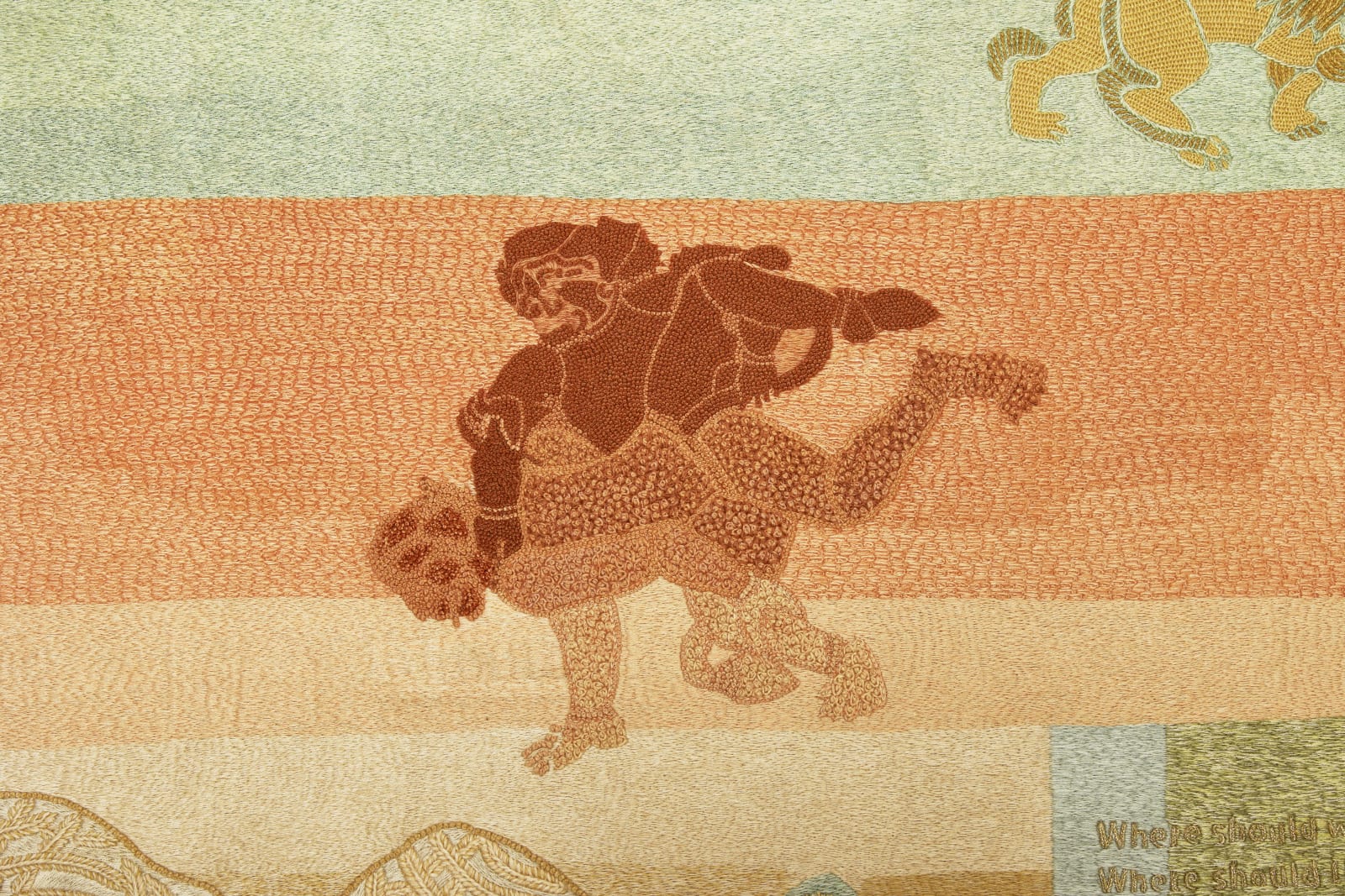 Nilima Sheikh, Across Land, 2024