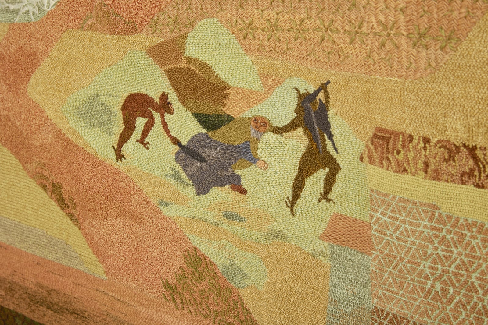 Nilima Sheikh, Across Land, 2024
