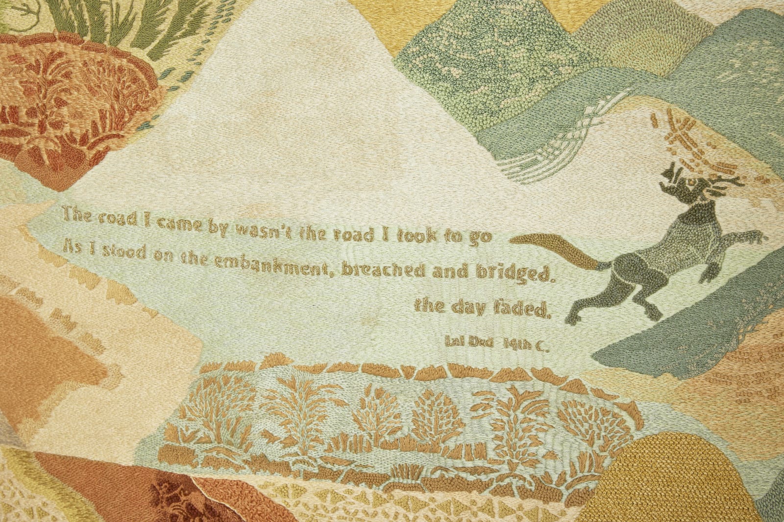 Nilima Sheikh, Across Land, 2024