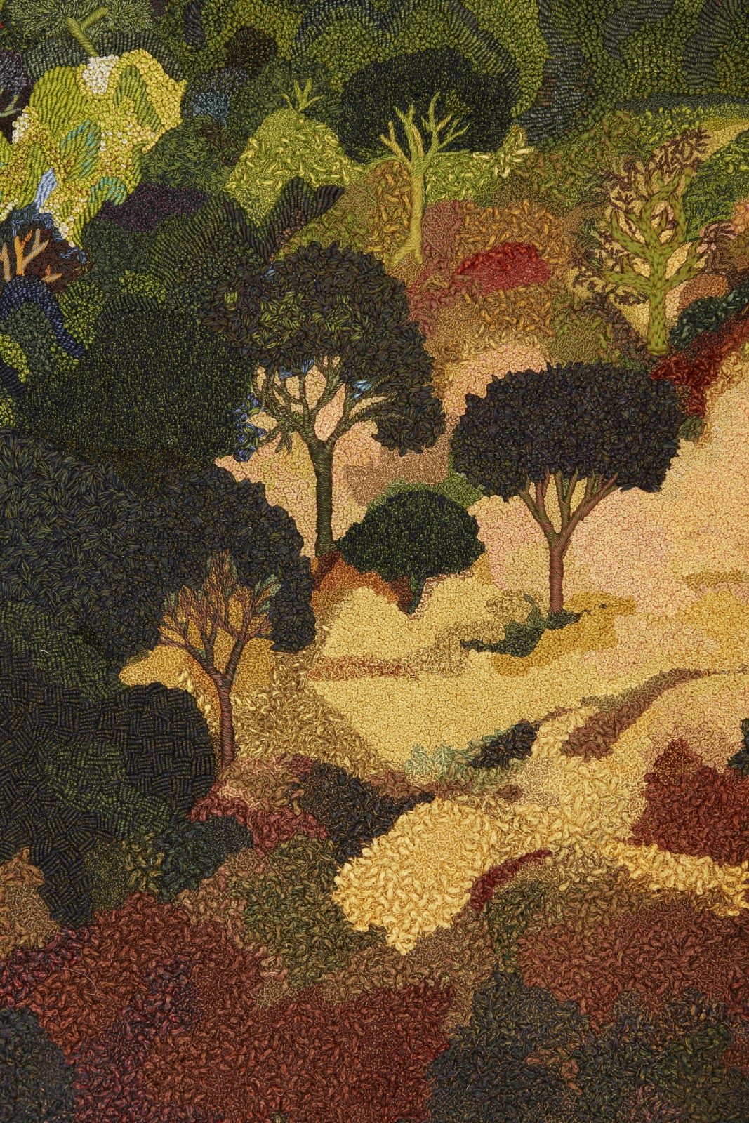 Gulam Mohammed Sheikh, Beyond the Ridge, 2024