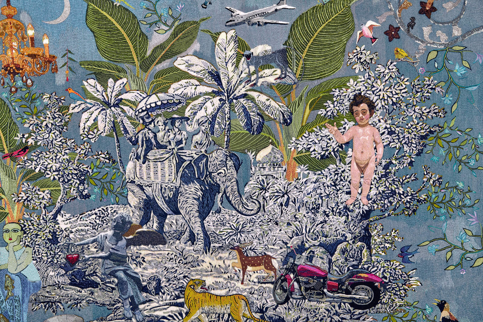 Rekha Rodwittiya , Home is Wherever You Are - Work 2, 2024